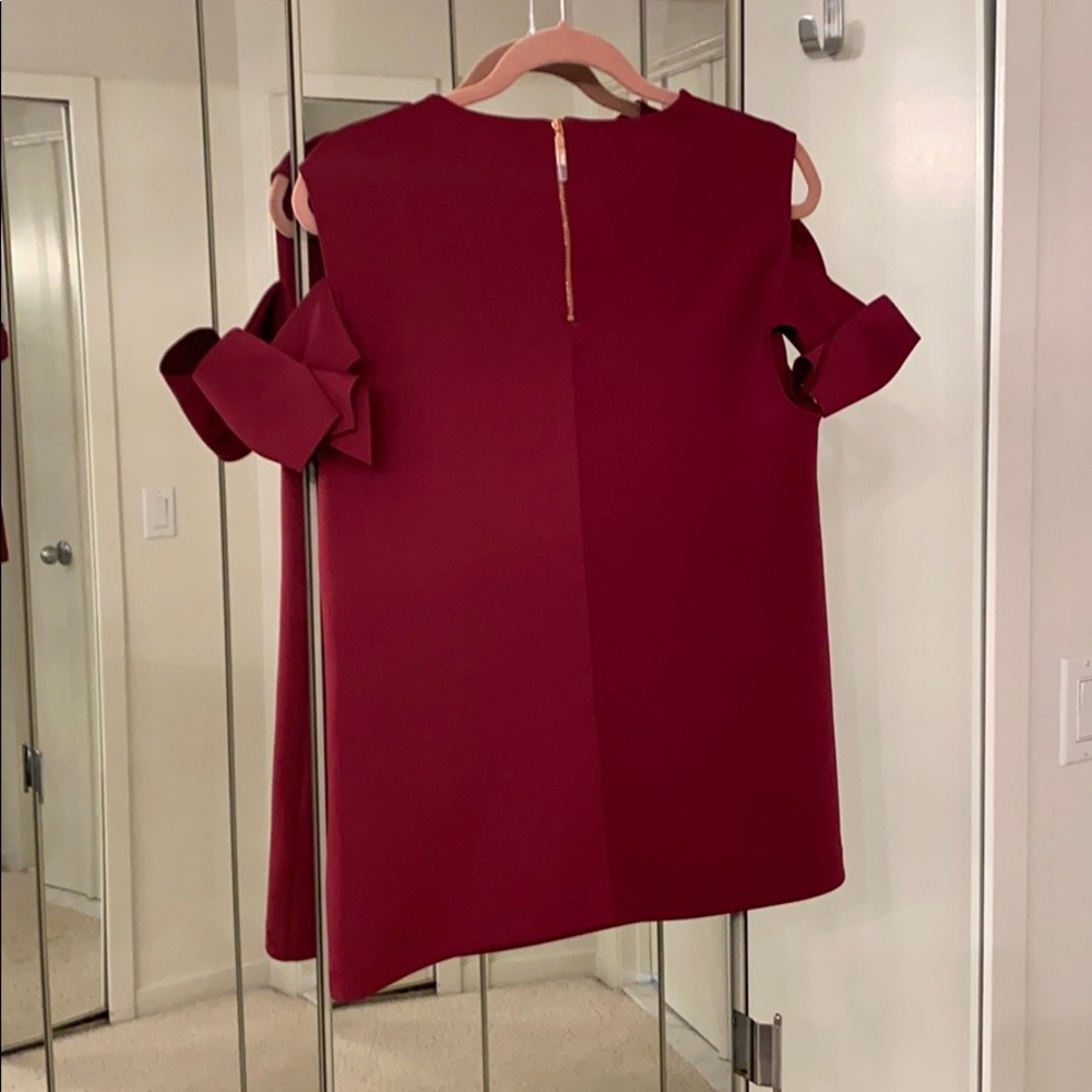 Ted Baker cold shoulder blouse - Picture 2 of 3